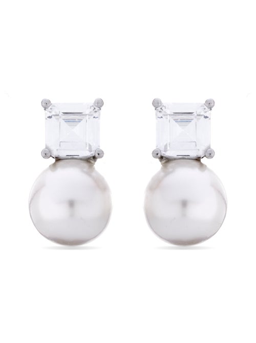Boucles d'oreilles Luxenter en argent 925 avec zirconium brillant plaqué rhodium - Amvis - Kiabi Boucles d'oreilles Luxenter en argent 925 avec zirconium brillant plaqué rhodium - Amvis - Kiabi