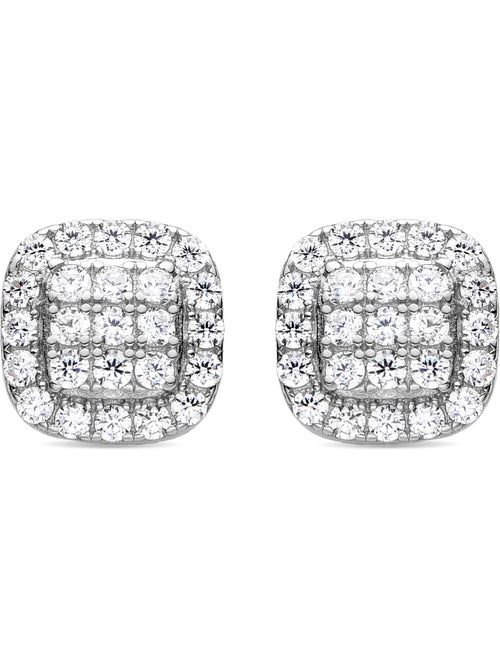 Boucles d'oreilles Luxenter en Argent 925 avec Zirconium plaqué Rhodium - Ronka - Kiabi Boucles d'oreilles Luxenter en Argent 925 avec Zirconium plaqué Rhodium - Ronka - Kiabi