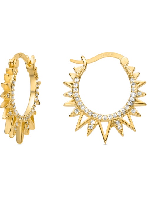 Boucles d'oreilles Luxenter en argent 925 avec zircons rhodiés - Dunwen - Kiabi Boucles d'oreilles Luxenter en argent 925 avec zircons rhodiés - Dunwen - Kiabi