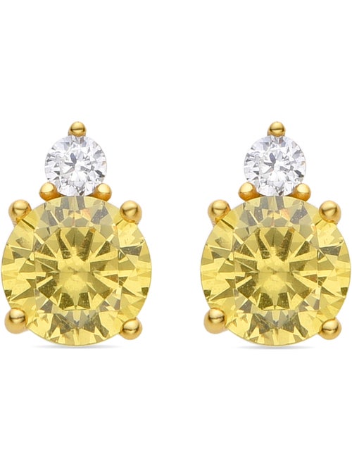 Boucles d'oreilles Luxenter en argent 925 et Padparadscha finies et plaqué or 18k - Akma - Kiabi Boucles d'oreilles Luxenter en argent 925 et Padparadscha finies et plaqué or 18k - Akma - Kiabi