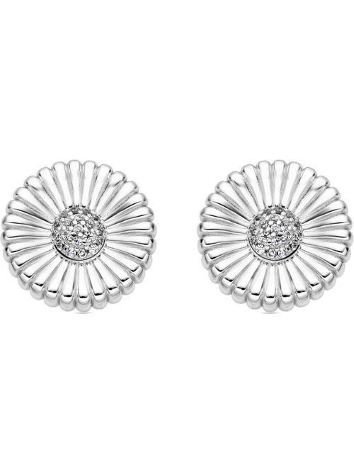 Boucles d'oreilles Luxenter en argent 925 et zircone brillante avec finition en rhodium - Olie - Kiabi Boucles d'oreilles Luxenter en argent 925 et zircone brillante avec finition en rhodium - Olie - Kiabi