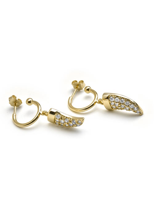 Boucles d'oreilles Luxenter en argent 925 et zirconium brillant - Dek - Kiabi Boucles d'oreilles Luxenter en argent 925 et zirconium brillant - Dek - Kiabi