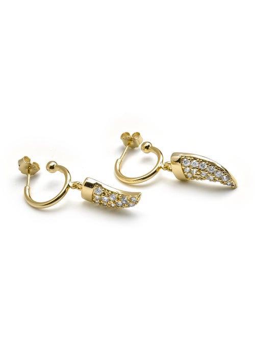 Boucles d'oreilles Luxenter en argent 925 et zirconium brillant - Dek - Kiabi Boucles d'oreilles Luxenter en argent 925 et zirconium brillant - Dek - Kiabi