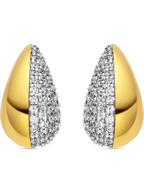 Boucles d'oreilles Luxenter en argent 925 et zirconium brillant - Nirdo - Kiabi