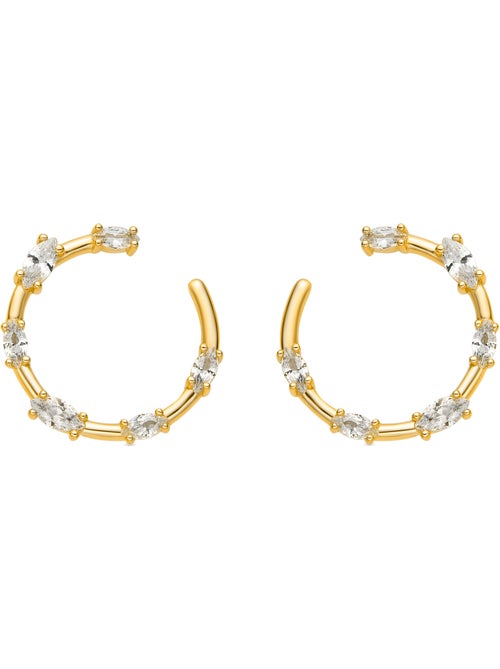 Boucles d'oreilles Luxenter en argent 925 et zirconium brillant - Parkya - Kiabi Boucles d'oreilles Luxenter en argent 925 et zirconium brillant - Parkya - Kiabi