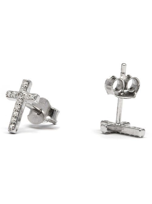 Boucles d'oreilles Luxenter en argent 925 et zirconium brillant plaqué rhodium - Zudis - Kiabi Boucles d'oreilles Luxenter en argent 925 et zirconium brillant plaqué rhodium - Zudis - Kiabi