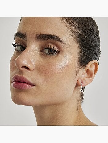 Boucles d'oreilles Luxenter en argent 925 plaqué rhodium - Essential