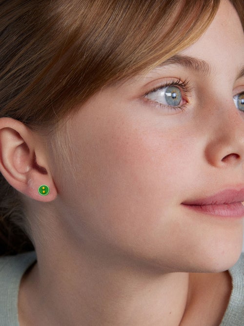 Boucles d'oreilles Luxenter en argent 925 rhodié - Lyros - Kiabi