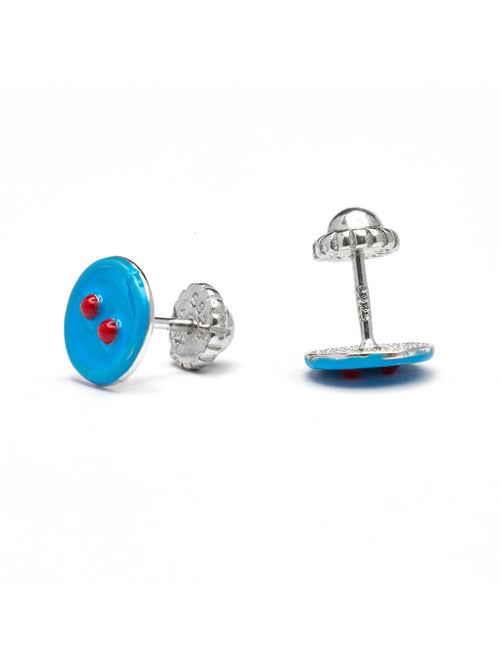 Boucles d'oreilles Luxenter en argent 925 rhodié - Lyros - Kiabi