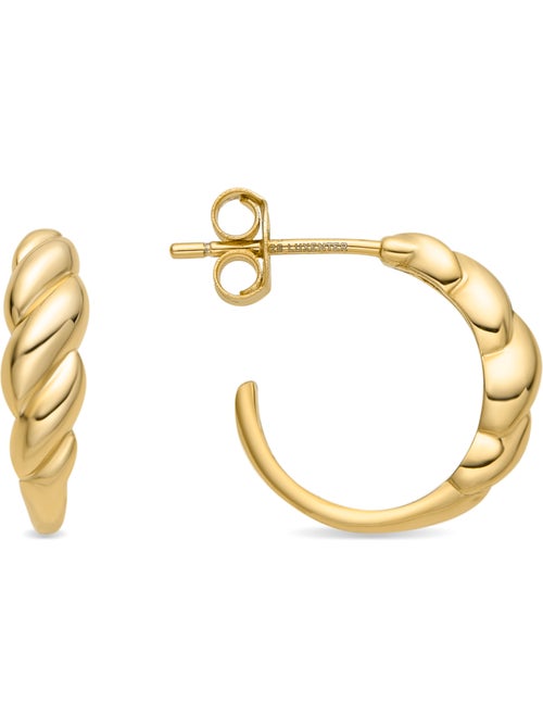 Boucles d'oreilles Luxenter en argent sterling 925 avec finition et plaqué or 18k - Gilsi - Kiabi