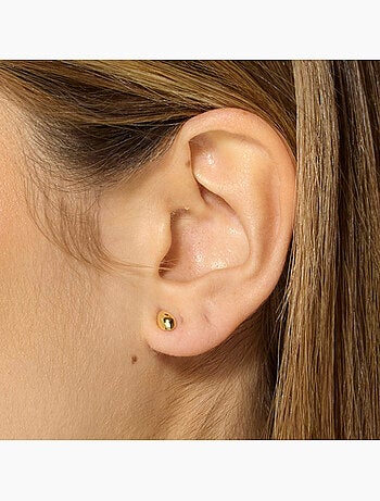 Boucles d'oreilles Luxenter en argent sterling 925 avec finition et plaqué or 18k - Nokie