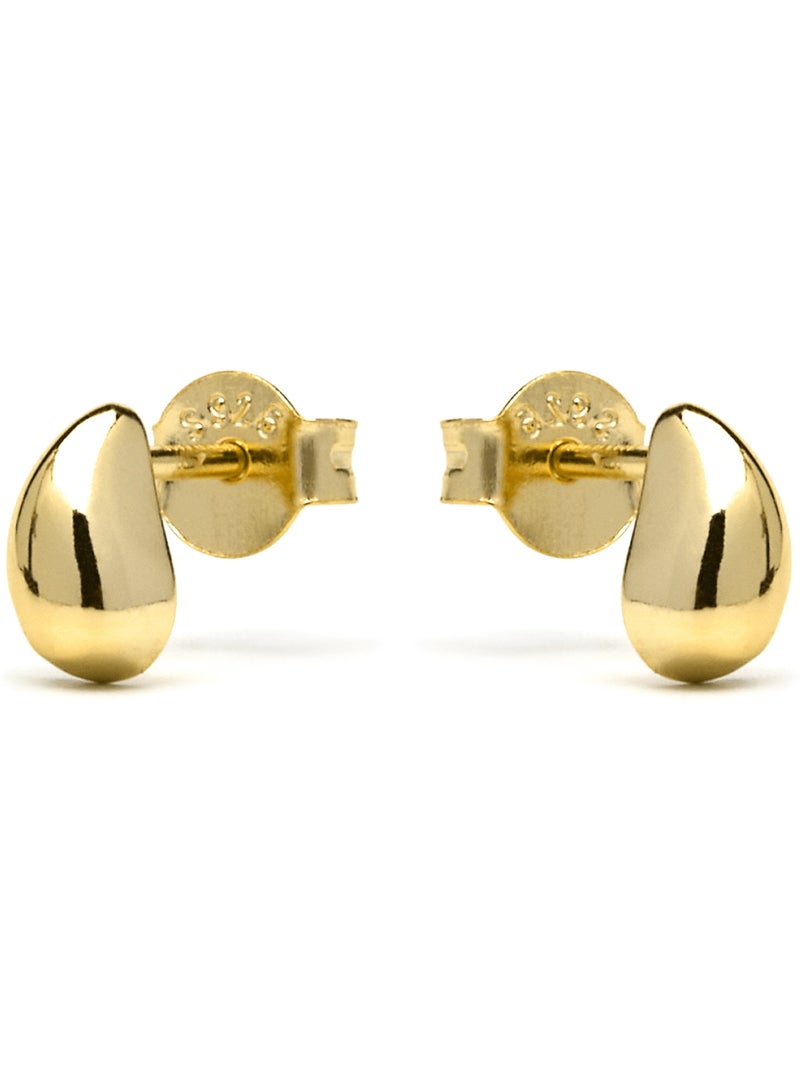 Boucles d'oreilles Luxenter en argent sterling 925 avec finition et plaqué or 18k - Nokie Doré/or - Kiabi