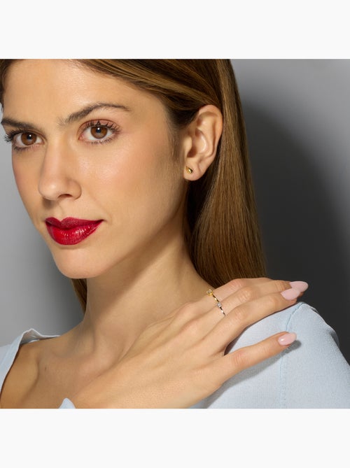 Boucles d'oreilles Luxenter en argent sterling 925 avec finition et plaqué or 18k - Nokie - Kiabi Boucles d'oreilles Luxenter en argent sterling 925 avec finition et plaqué or 18k - Nokie - Kiabi