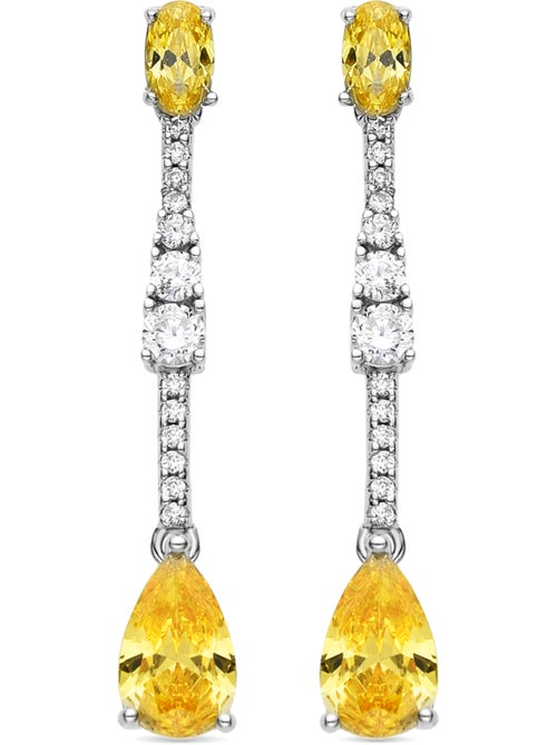 Boucles d'oreilles Luxenter en argent sterling 925 et padparadscha finition rhodium - Murbi - Kiabi Boucles d'oreilles Luxenter en argent sterling 925 et padparadscha finition rhodium - Murbi - Kiabi