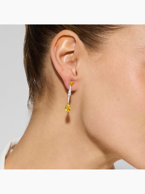 Boucles d'oreilles Luxenter en argent sterling 925 et padparadscha finition rhodium - Murbi - Kiabi Boucles d'oreilles Luxenter en argent sterling 925 et padparadscha finition rhodium - Murbi - Kiabi