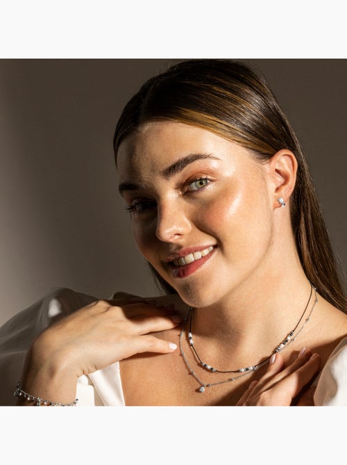 Boucles d'oreilles Luxenter en argent sterling 925 et perle blanche avec finition en rhodium - Nexa - Kiabi Boucles d'oreilles Luxenter en argent sterling 925 et perle blanche avec finition en rhodium - Nexa - Kiabi