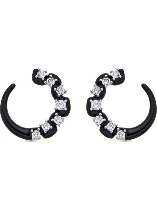 Boucles d'oreilles Luxenter en argent sterling 925 et zircone brillante finition rhodium - Dekbu - Kiabi Boucles d'oreilles Luxenter en argent sterling 925 et zircone brillante finition rhodium - Dekbu - Kiabi