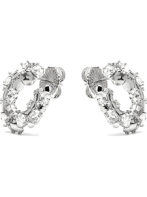 Boucles d'oreilles Luxenter en argent sterling 925 et zircone brillante finition rhodium - Larent - Kiabi Boucles d'oreilles Luxenter en argent sterling 925 et zircone brillante finition rhodium - Larent - Kiabi