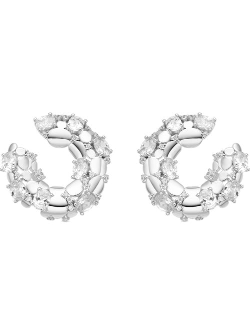 Boucles d'oreilles Luxenter en argent sterling 925 et zircone brillante finition rhodium - Larent - Kiabi Boucles d'oreilles Luxenter en argent sterling 925 et zircone brillante finition rhodium - Larent - Kiabi