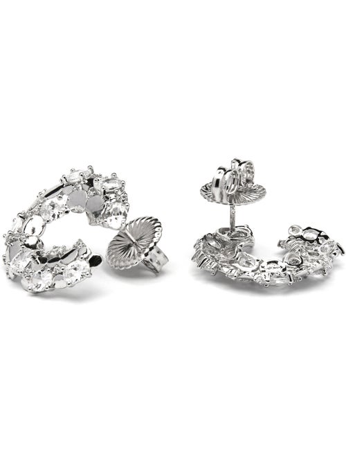 Boucles d'oreilles Luxenter en argent sterling 925 et zircone brillante finition rhodium - Larent - Kiabi Boucles d'oreilles Luxenter en argent sterling 925 et zircone brillante finition rhodium - Larent - Kiabi