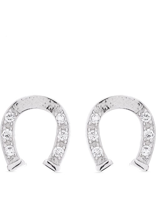 Boucles d'oreilles Luxenter en argent sterling 925 et zircone e avec finition en rhodium-Infinity - Kiabi Boucles d'oreilles Luxenter en argent sterling 925 et zircone e avec finition en rhodium-Infinity - Kiabi