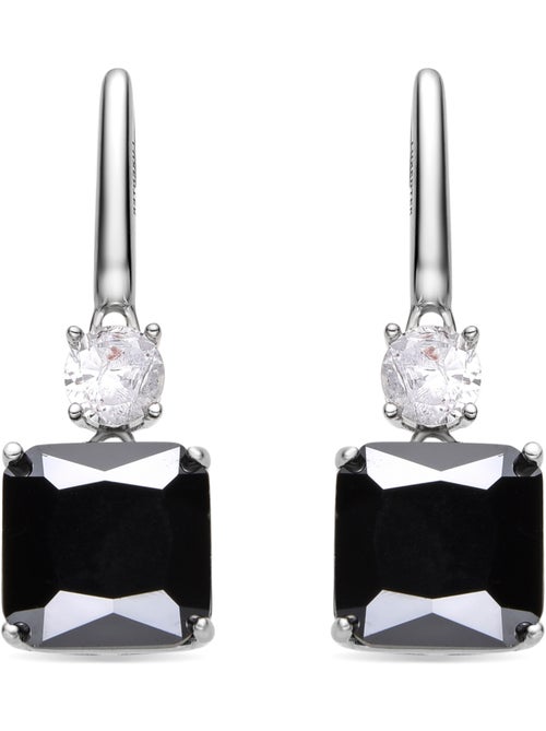 Boucles d'oreilles Luxenter en argent sterling 925 et zircone Onix finition rhodium - Askuo - Kiabi Boucles d'oreilles Luxenter en argent sterling 925 et zircone Onix finition rhodium - Askuo - Kiabi