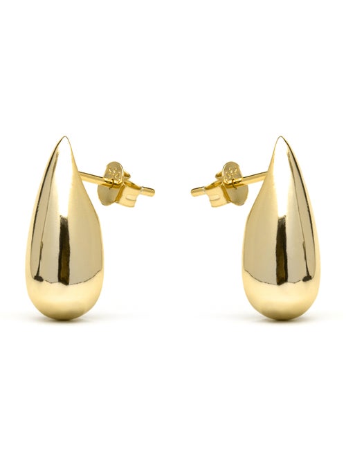 Boucles d'oreilles Luxenter en argent sterling 925 finition or jaune 18k - Leofra - Kiabi Boucles d'oreilles Luxenter en argent sterling 925 finition or jaune 18k - Leofra - Kiabi