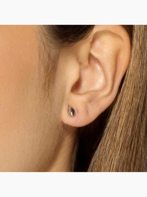 Boucles d'oreilles Luxenter en argent sterling 925 finition rhodium - Nokie - Kiabi