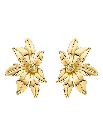 Boucles d'oreilles Luxenter en or jaune 18 carats - Aucell