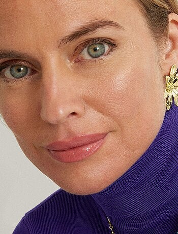 Boucles d'oreilles Luxenter en or jaune 18 carats - Aucell