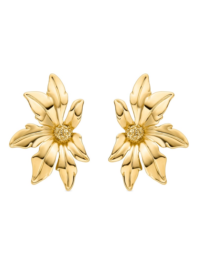 Boucles d'oreilles Luxenter en or jaune 18 carats - Aucell Doré/or - Kiabi