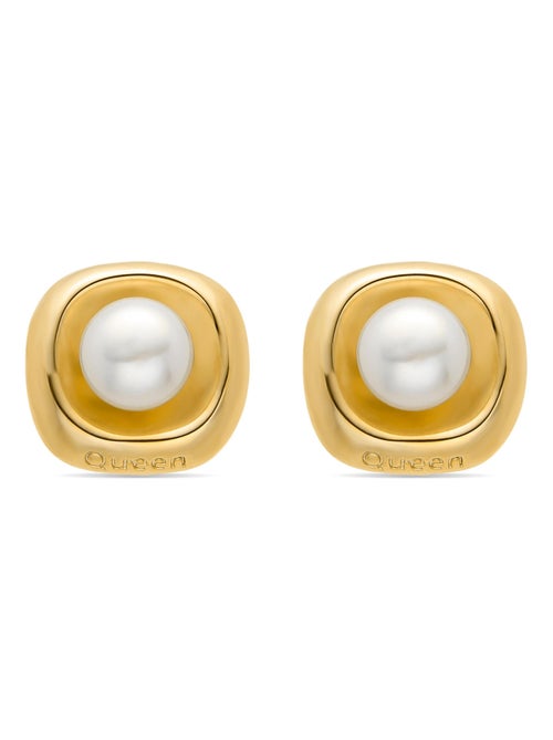 Boucles d'oreilles Luxenter en or jaune 18 carats - Fusah - Kiabi