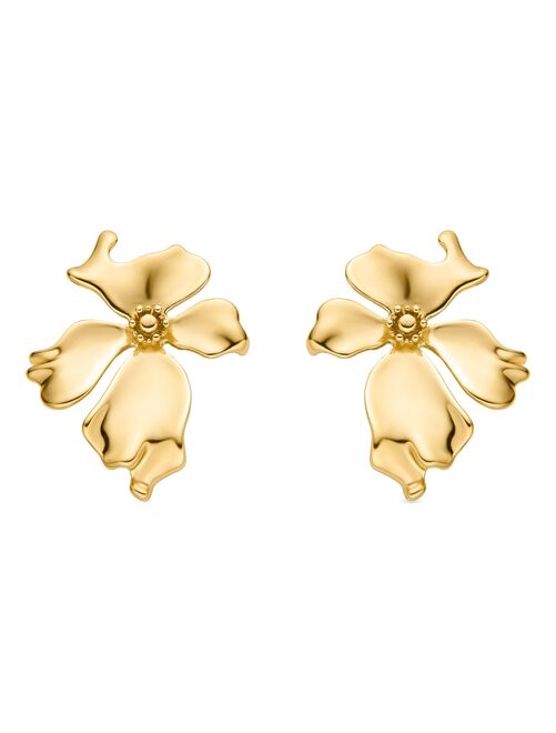 Boucles d'oreilles Luxenter en or jaune 18 carats - Haiqua - Kiabi