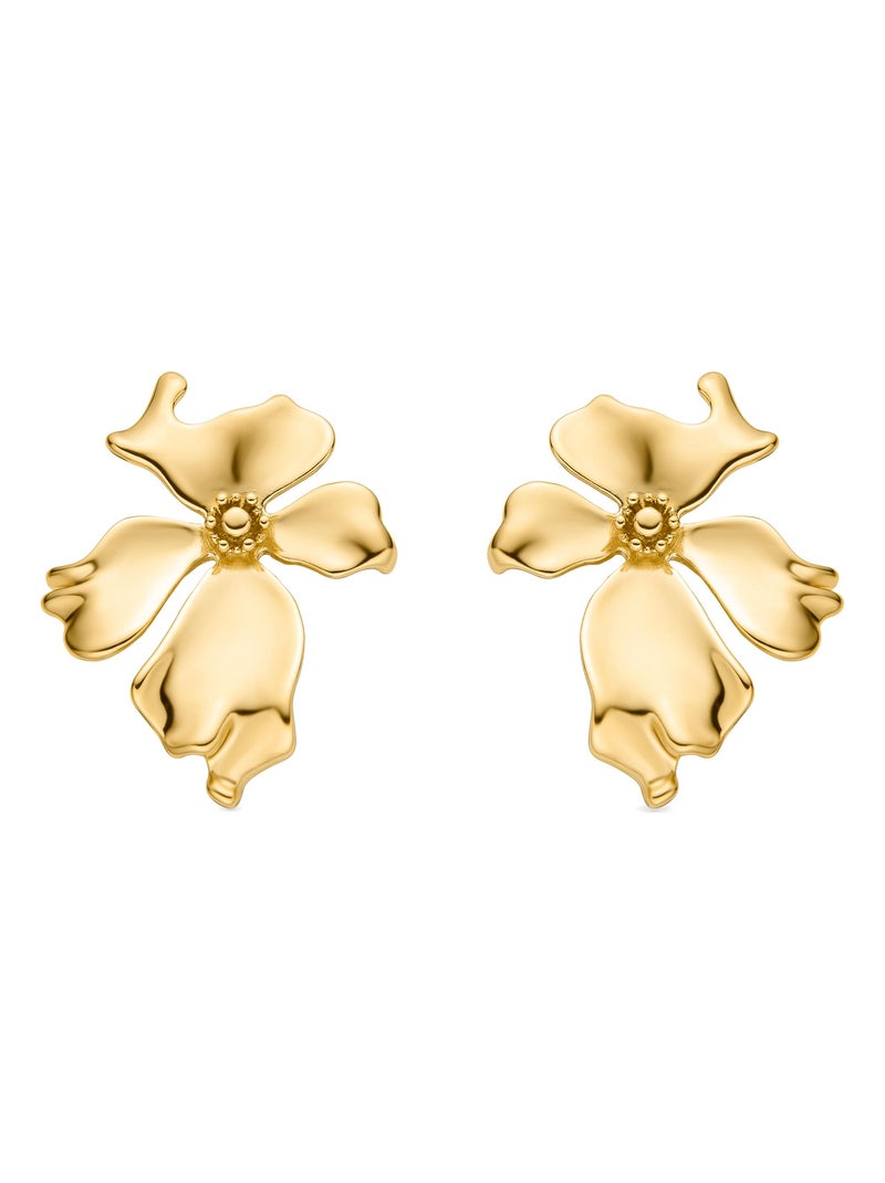Boucles d'oreilles Luxenter en or jaune 18 carats - Haiqua Doré/or - Kiabi
