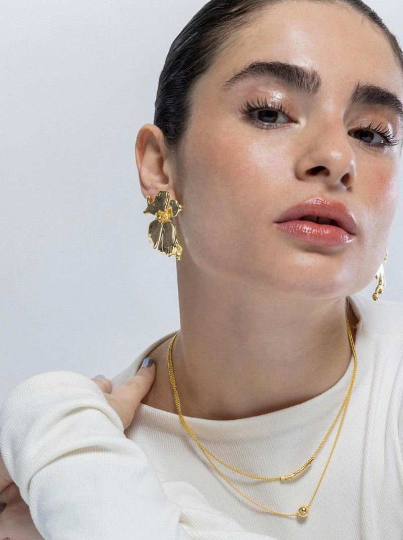 Boucles d'oreilles Luxenter en or jaune 18 carats - Haiqua Doré/or - Kiabi