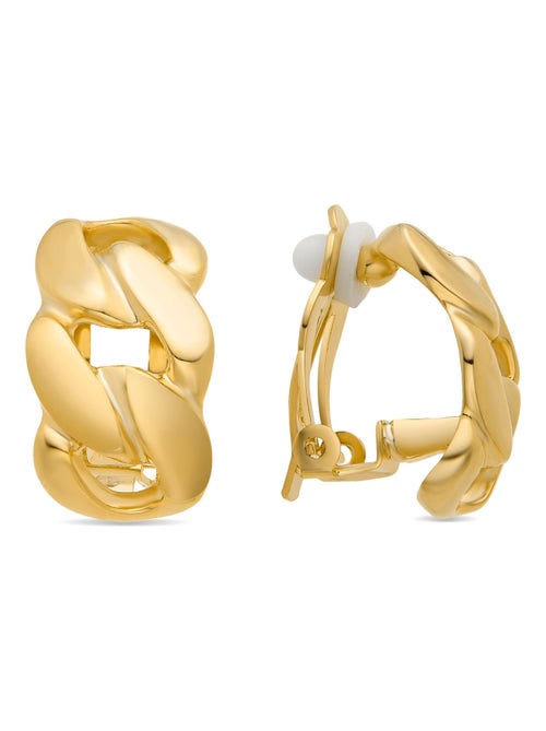 Boucles d'oreilles Luxenter en or jaune 18 carats - Raner - Kiabi