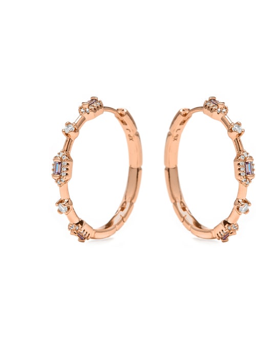Boucles d'oreilles Luxenter en zircone finition or jaune 18k - Nemako - Kiabi Boucles d'oreilles Luxenter en zircone finition or jaune 18k - Nemako - Kiabi