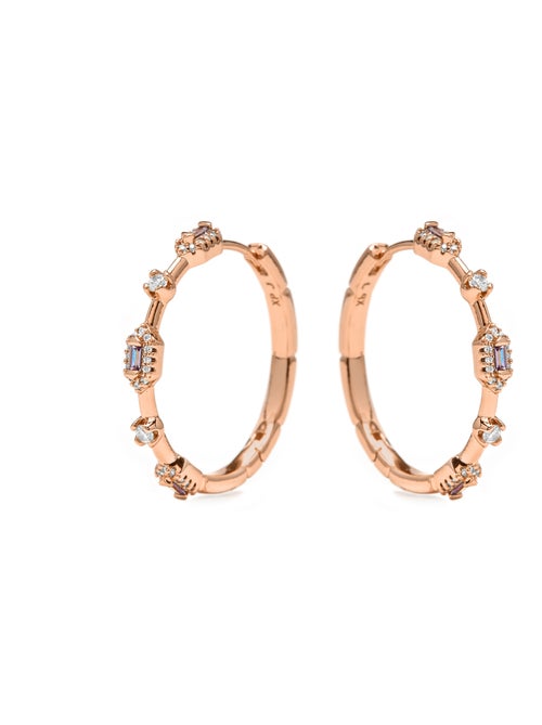 Boucles d'oreilles Luxenter en zircone finition or jaune 18k - Nemako - Kiabi Boucles d'oreilles Luxenter en zircone finition or jaune 18k - Nemako - Kiabi