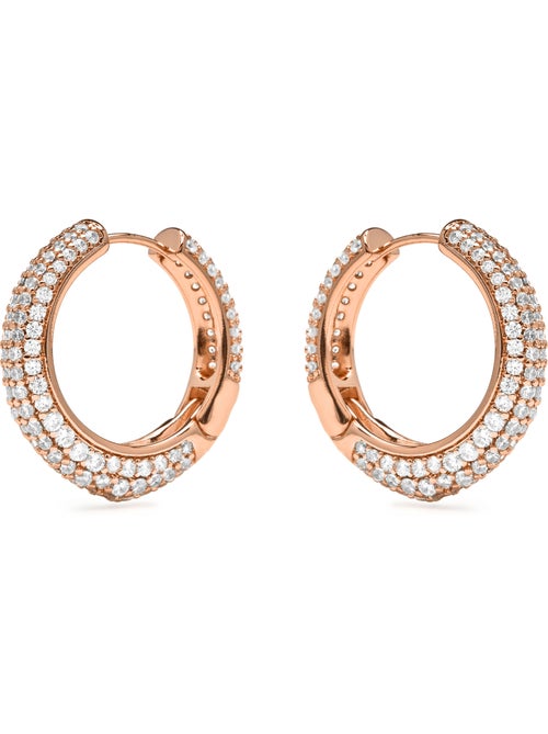Boucles d'oreilles Luxenter en Zirconia finition or jaune 18k - Taxaio - Kiabi Boucles d'oreilles Luxenter en Zirconia finition or jaune 18k - Taxaio - Kiabi