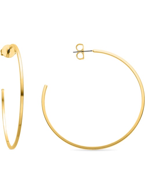 Boucles d'oreilles Luxenter et plaqué or 18k - Adron - Kiabi