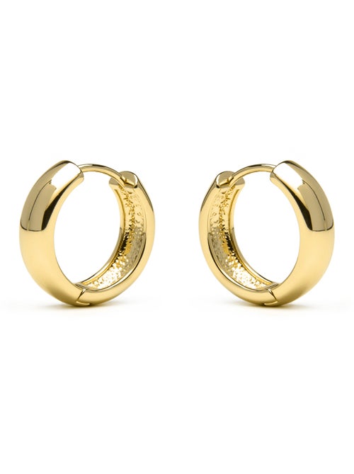 Boucles d'oreilles Luxenter et plaqué or 18k - Apruk - Kiabi Boucles d'oreilles Luxenter et plaqué or 18k - Apruk - Kiabi