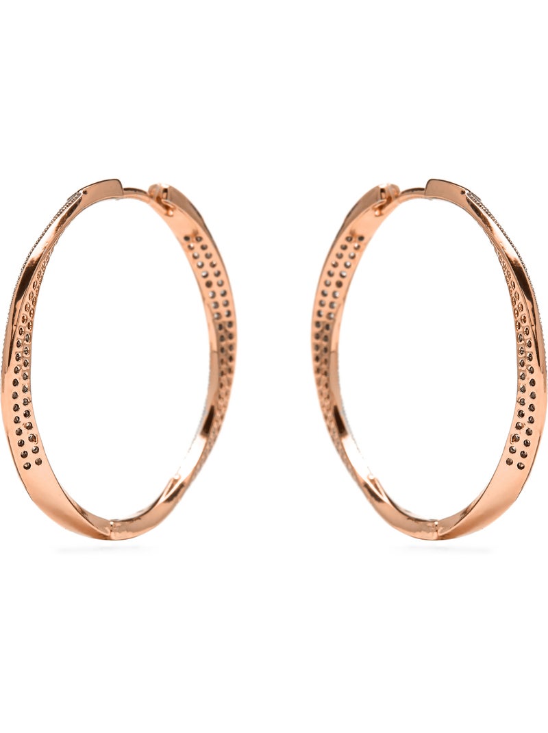 Boucles d'oreilles Luxenter et plaqué or 18k - Dakrim Argent - Kiabi