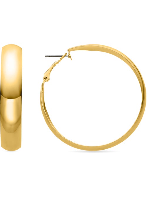 Boucles d'oreilles Luxenter et plaqué or 18k - Hewry - Kiabi