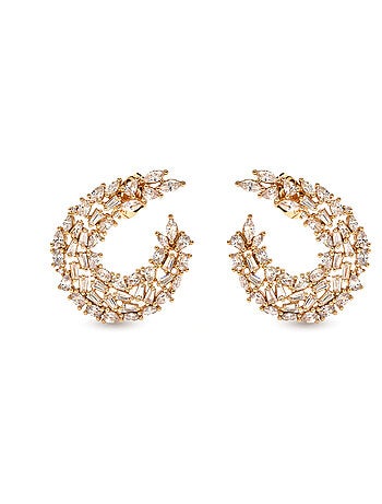 Boucles d'oreilles Luxenter et plaqué or 18k - Isdro
