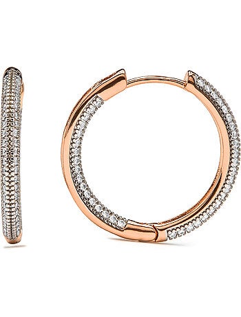 Boucles d'oreilles Luxenter et plaqué or 18k - Jasoy