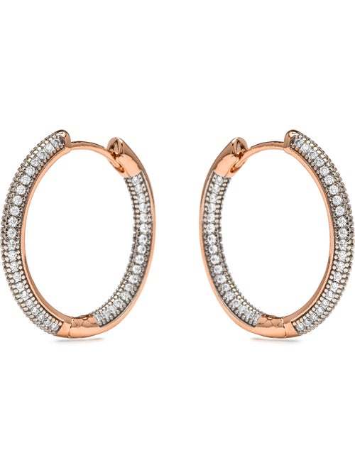Boucles d'oreilles Luxenter et plaqué or 18k - Jasoy - Kiabi Boucles d'oreilles Luxenter et plaqué or 18k - Jasoy - Kiabi