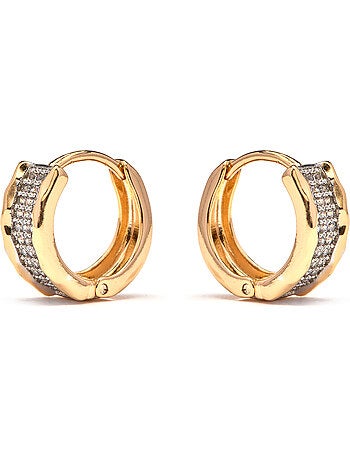 Boucles d'oreilles Luxenter et plaqué or 18k - Jurek