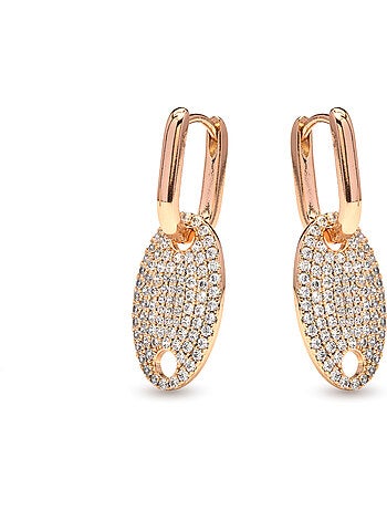 Boucles d'oreilles Luxenter et plaqué or 18k - Krero