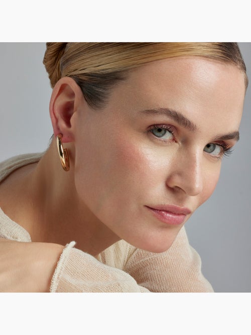 Boucles d'oreilles Luxenter et plaqué or 18k - Maret - Kiabi
