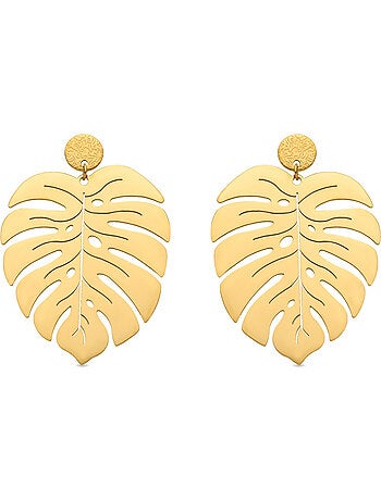 Boucles d'oreilles Luxenter et plaqué or 18k - Mizay